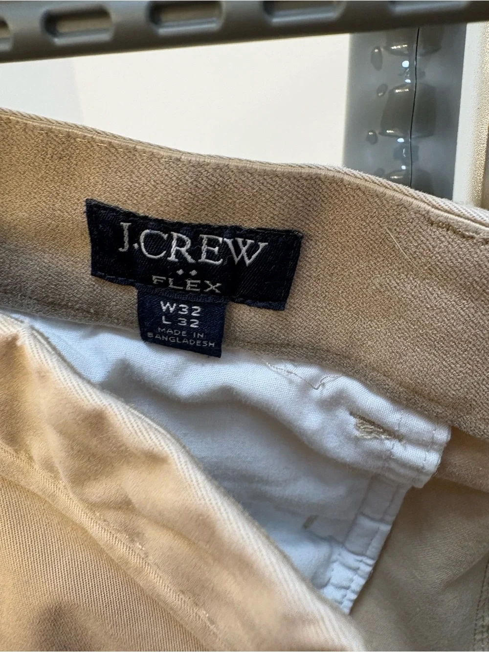 J. Crew Thompson Kids Beige Elastic-Waist Sweatpants